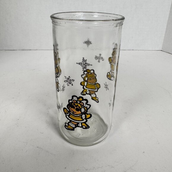 Vintage 1989 Muppets Baby Miss Piggy Drinking Glass Henson Associates - Picture 4 of 9